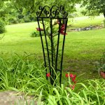 Garden Trellis with Scroll Design